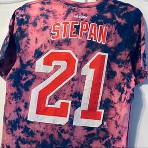 REEBOK NY RANGERS STEPAN TIE DYE
